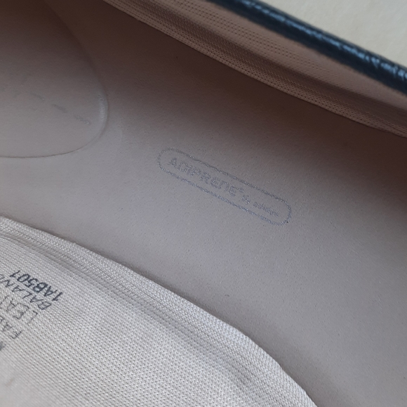 Rockport Adiprene By Adidas Black Leather Flats - Picture 14 of 14